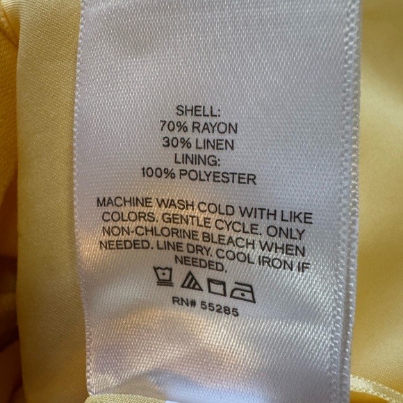 Express Linen-Blend Square Neck Sleeveless Romper NWT small retail $78 - Picture 4 of 9